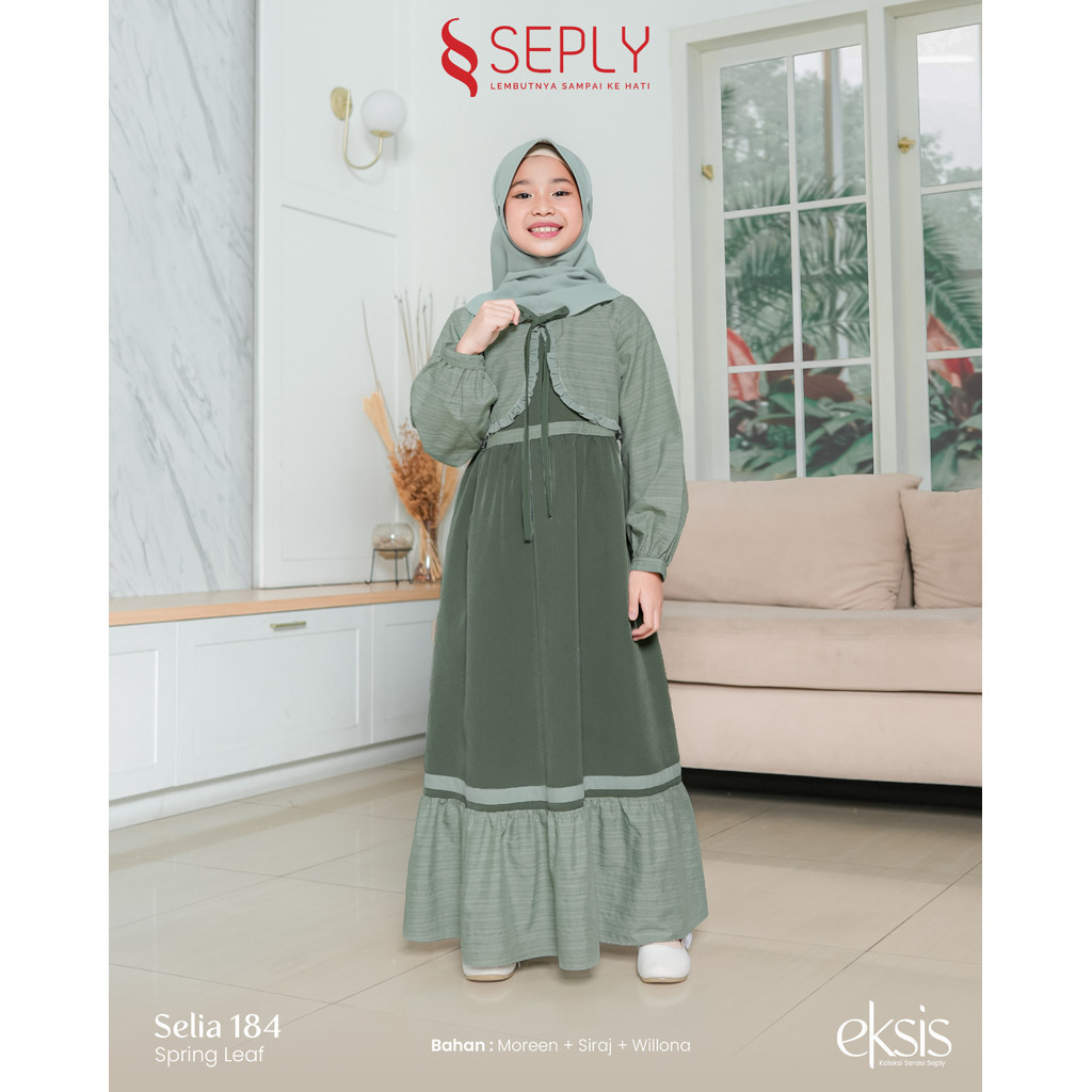 Seply Sarimbit Eksis Gamis Anak Selia 184