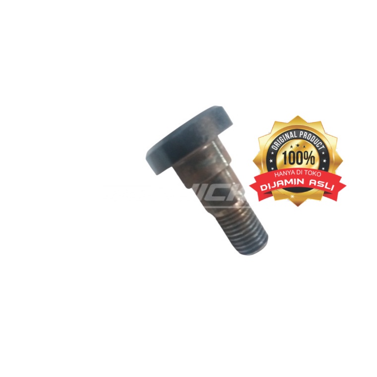 Baut Pendek Dudukan Pisau Potong Rumput Mower SWING BLADE BOLT 2 (WHITE PLATING)  khusus Traktor KRO