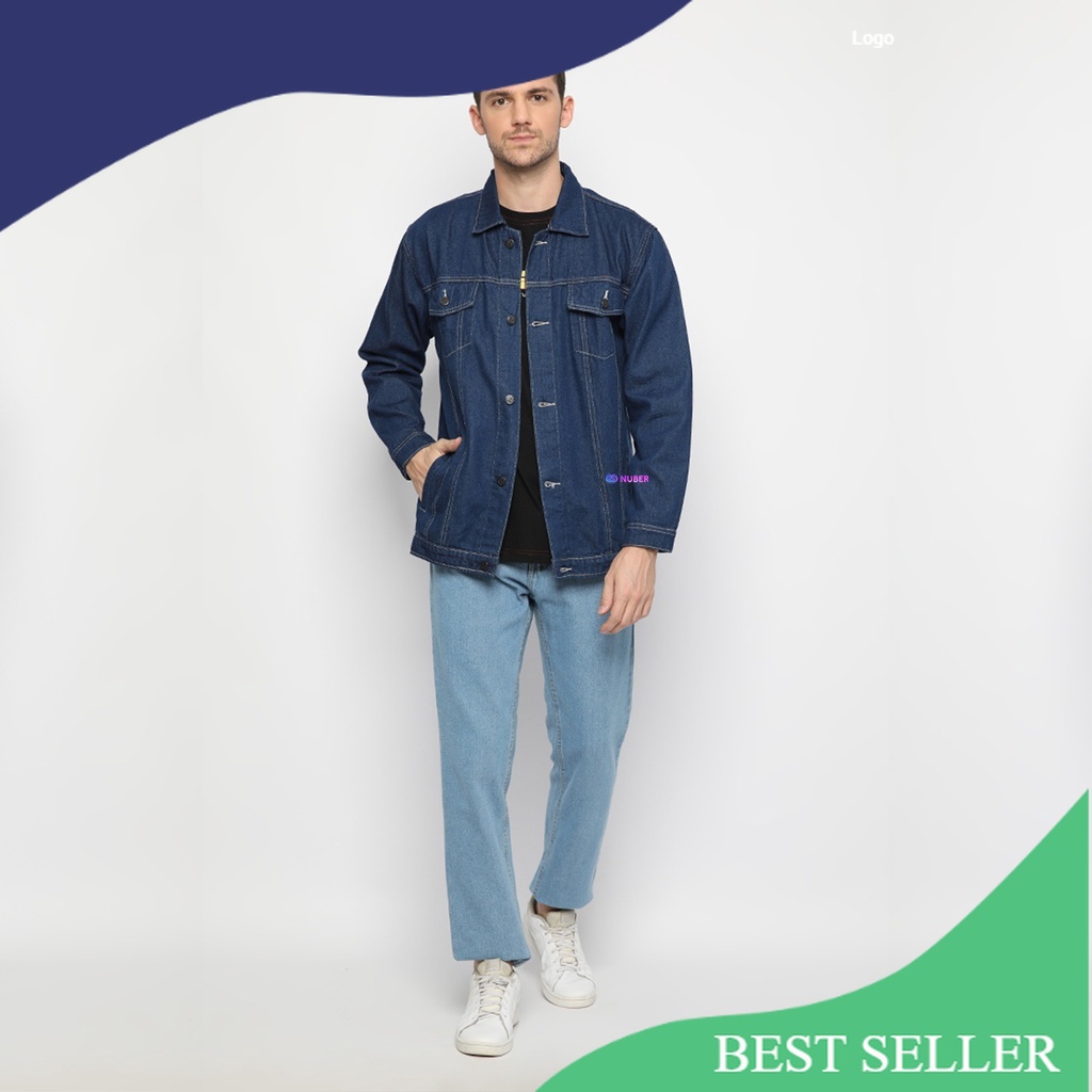 NUBER Oversized Jacket Jeans REJECT AMBER Unisex/ Modis