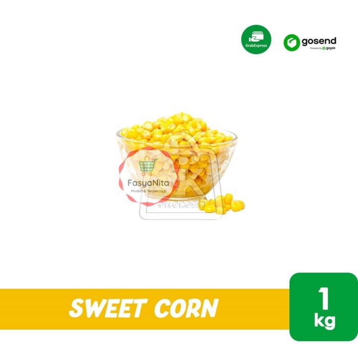 

Sweet Corn / Jagung Manis Frozen Beku 1kg (KHUSUS INSTANT) - FasyAnita Mart Denpasar