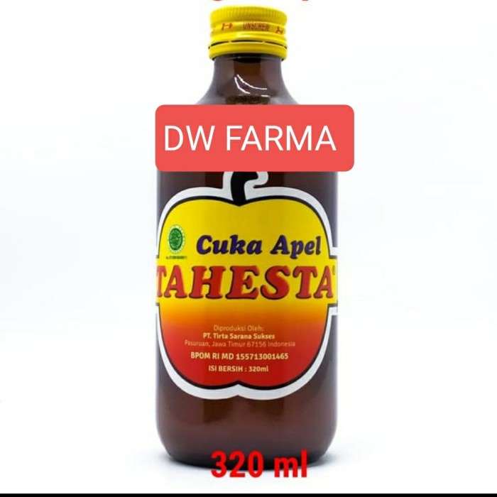 

Cuka Apel Tahesta Original 320 ml