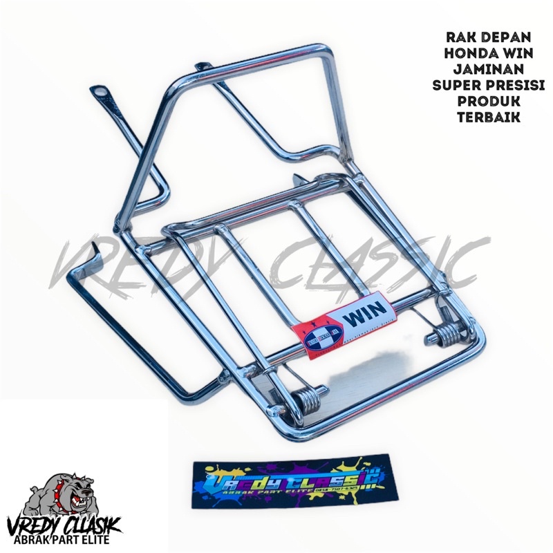 rak depan honda win rak jepit depan honda win produk terbaik super presisi termurah