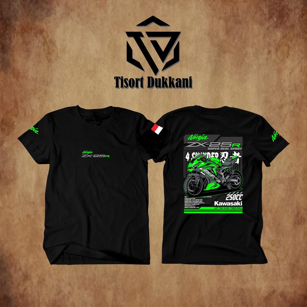 Terbaru Kaos Baju Anak Motor NINJA ZX-25R T shirt Otomotif Terbaru