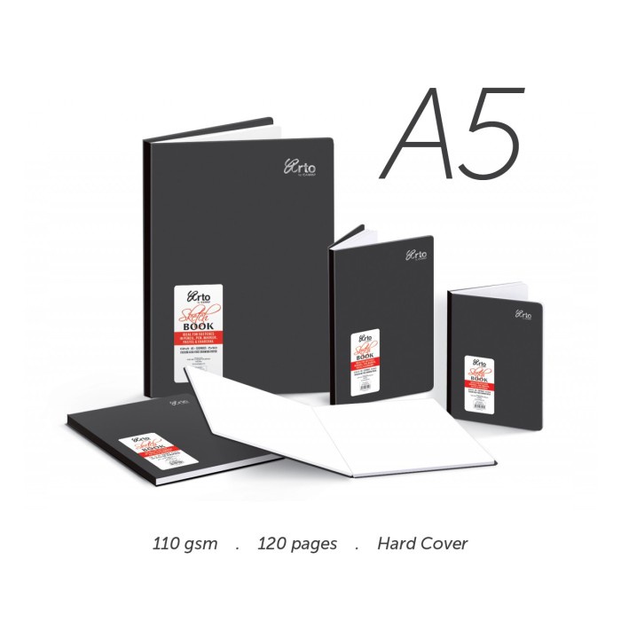 

[Best Seller] ARTO Sketch Book A5 Hard Cover