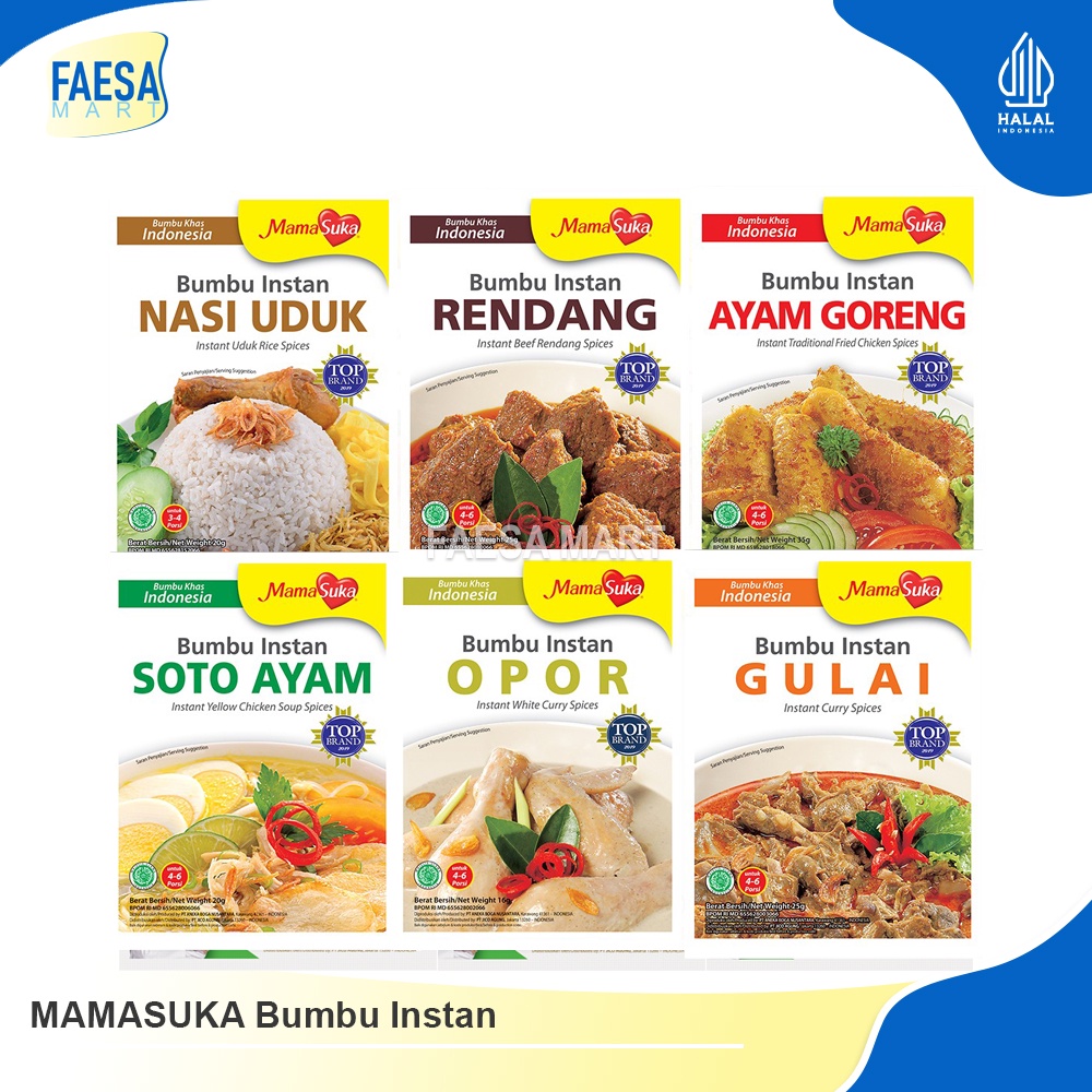 

MAMASUKA Bumbu Instan (1 Pcs)