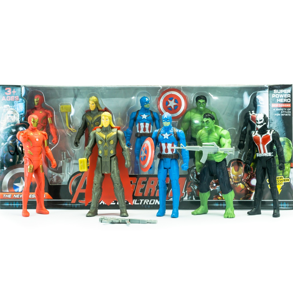 MAINAN AVENGERS SET 5 PCS FIGUR AVENGERS