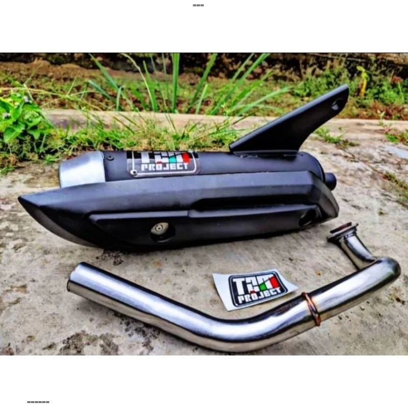 Knalpot racing custom copy TZM ZRC CMS Project Racing BeaT Fi ESP Scoopy Fi ESP Vario 125 Vario 150 