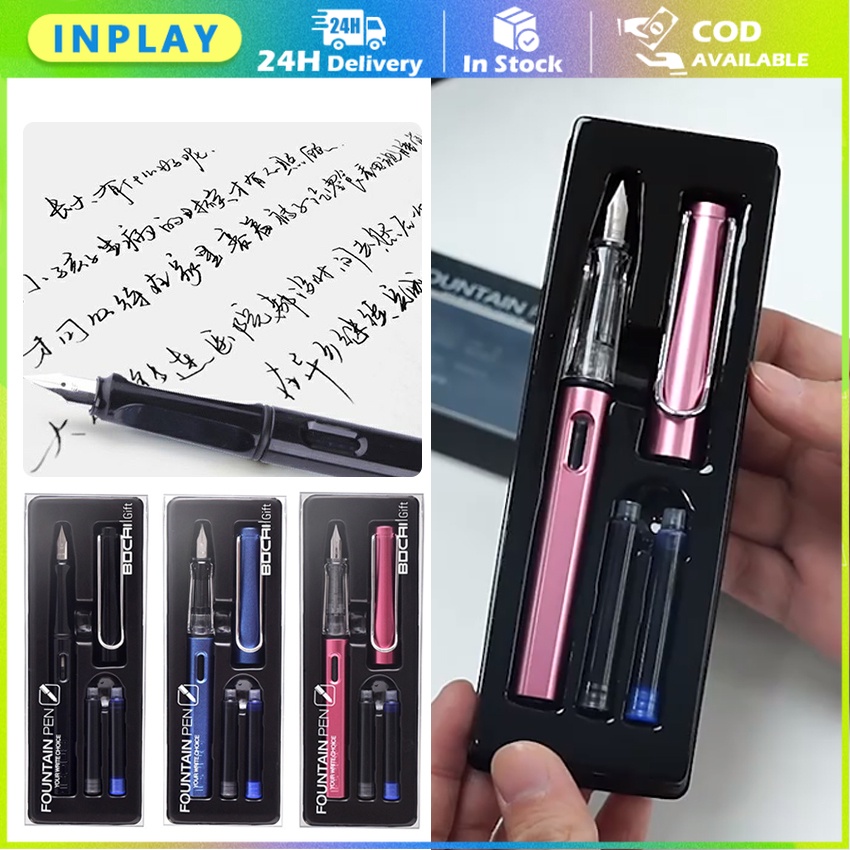 

Pulpen Tinta Fountain 0.38MM / Fountain Pen / Pulpen / Pena / Laser Pulpen Bahan Plastik untuk Pelajar