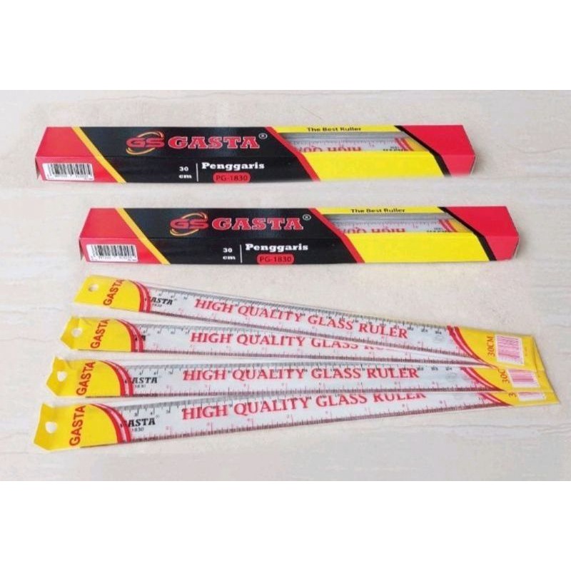 

Penggaris 30cm GASTA (12pc)