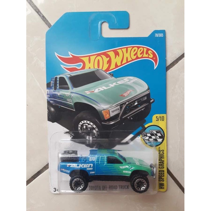 HOTWHEELS  TOYOTA OFFROAD TRUCK  HW SPEED GRAPHICS