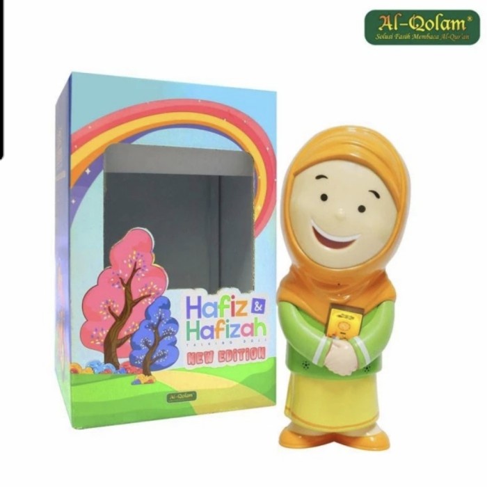 hafiz hafizah talking doll | boneka ngaji  1kg - Hafiz Doll v4