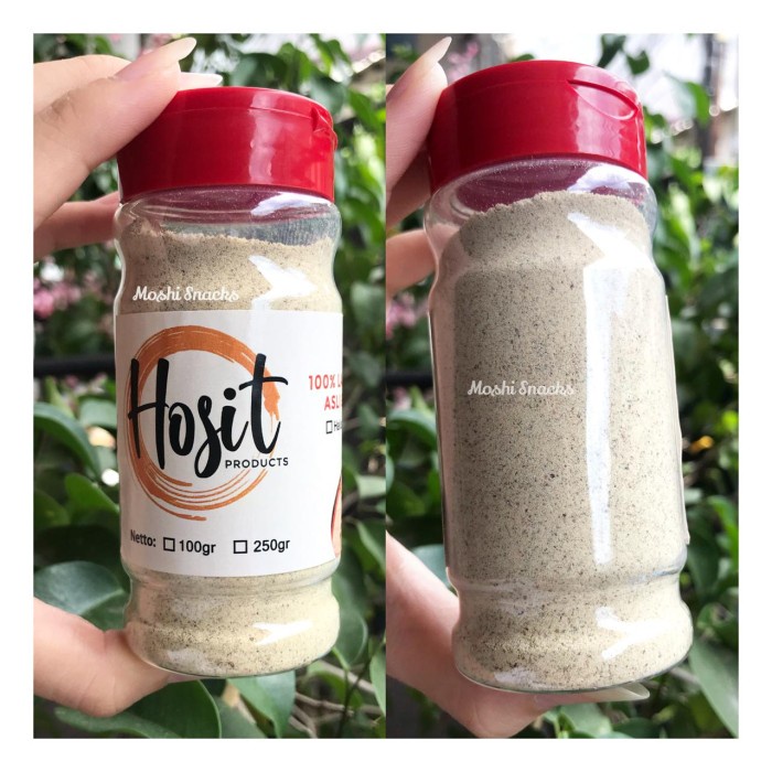 

Bisa COD Lada Halus Bangka HOSIT Asli 80gr / Merica Putih Bangka / Bubuk Lada