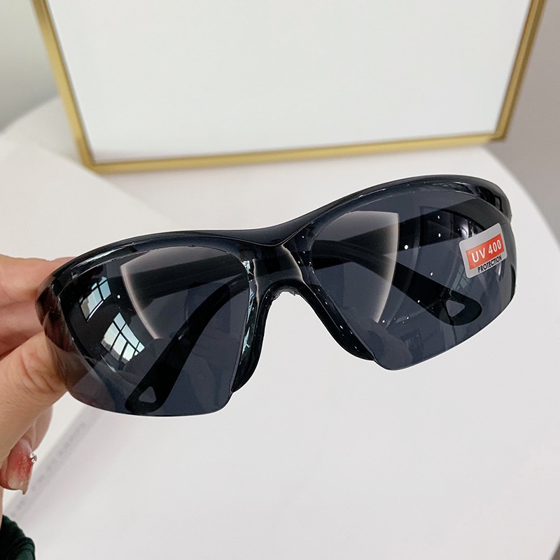 RRNS 259 Kacamata Hitam Kacamata Motor Pelindung angin  Korea Vintage Retro Fashion Import Wanita Pr