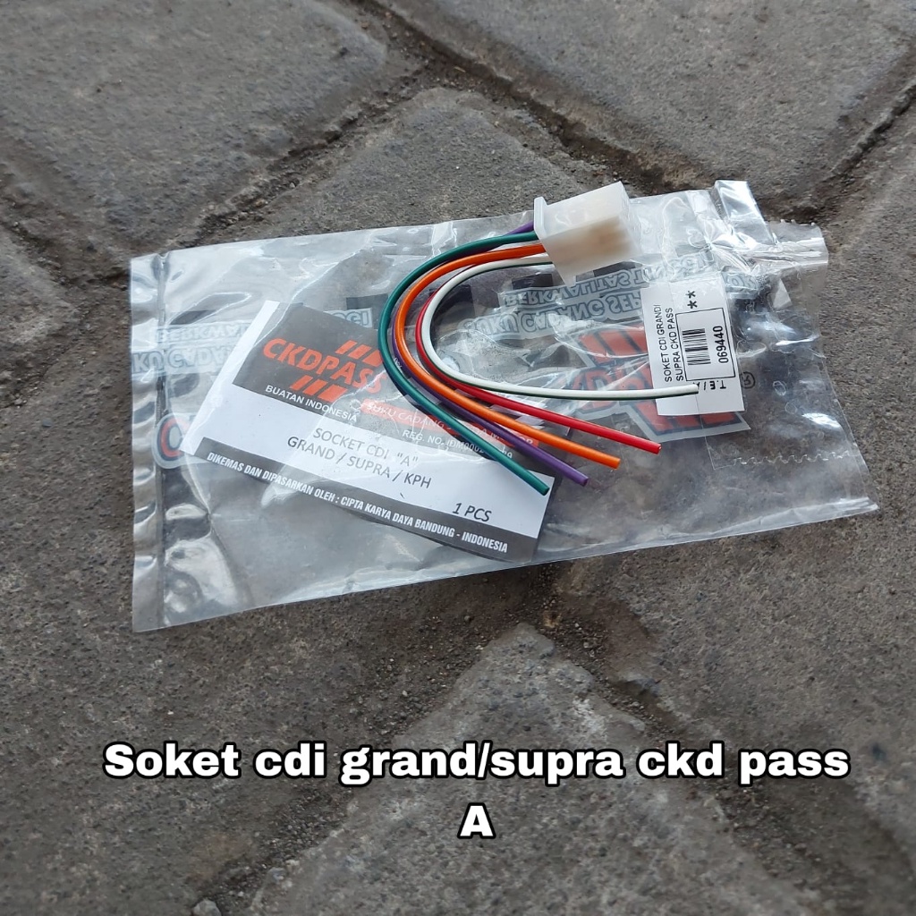SOKET CDI GRAND/SUPRA CKD PASS // Soket Socket CDI Grand Supra Merk CKD PASS || COP CDI GRAND CKD PA