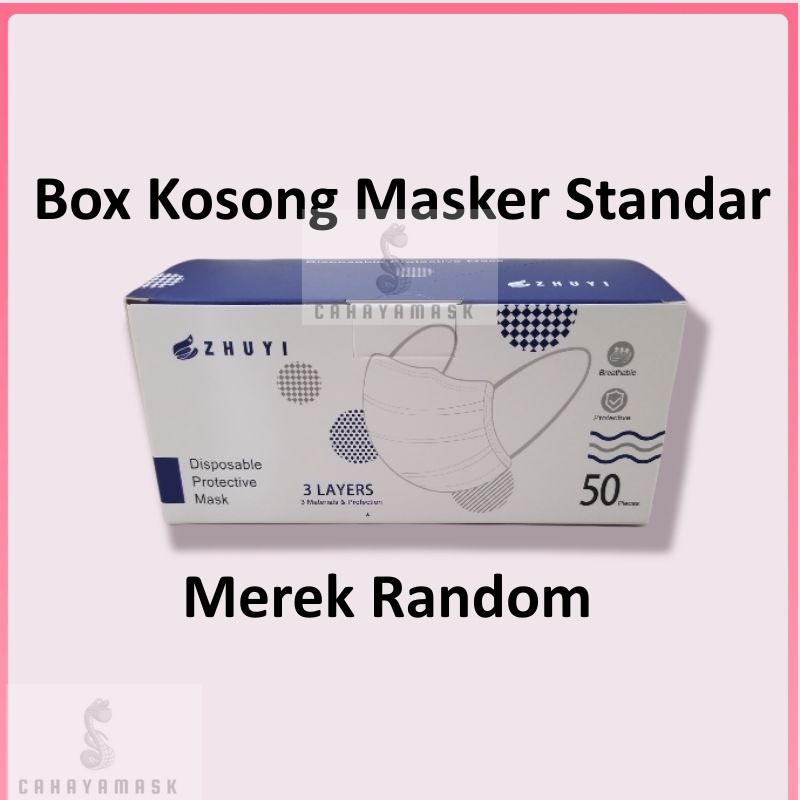 Box Kosong Masker Earloop Standar