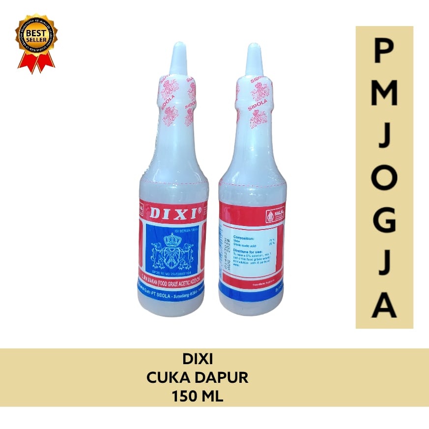 

Cuka Dapur Dixi 150 ml / Cuka Masak / cuka putih / White Vinegar Halal