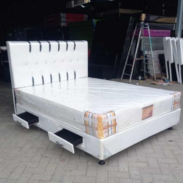 Divan Oscar Springbed + Laci Uk.All Size (Termurah)