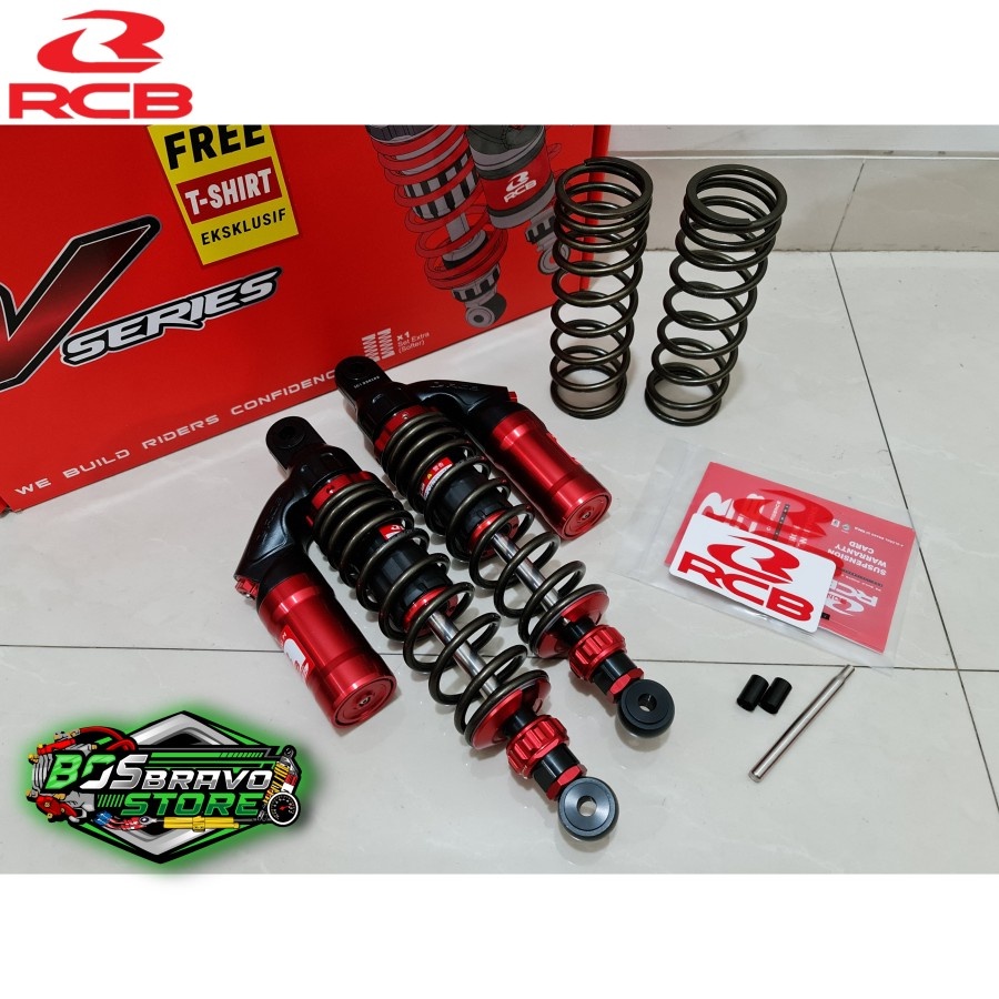 Shockbreaker Shock Sok Tabung Belakang RCB V VD Series 335mm / 340mm RX King Tiger Supra X 125 Khari