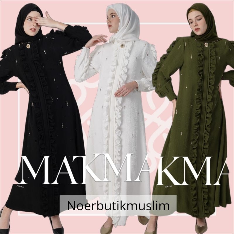 Hikmat Fashion Original A6566 / Abaya Hikmat  - noerbutikmuslim - Gamis lebaran - Gamis Mewah - Gamis Premium - Gamis Kondangan - vivi zubedi - Gamis Pesta  -mandjha ivan gunawan - elzatta - le khari - tuneeca - muslim wanita