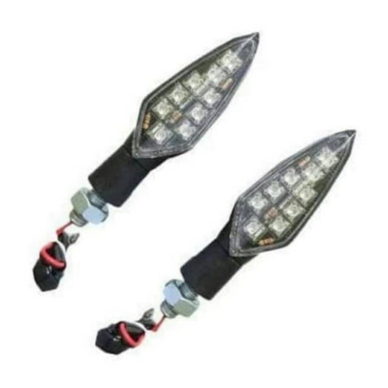 Lampu Sein LED Kyomoto003 New Universal Buat Cb150r/Verza/Vixion/Bison/Megapro/Aerox/Vario150/Xabre/