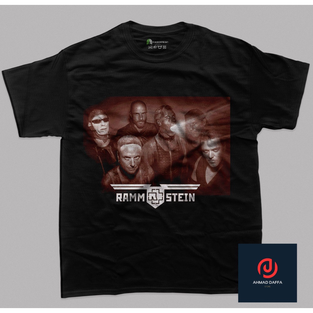 BAND - Rammstein T-Shirt - Baju - Kaos - Baju Kaos - 1.122 - Cotton Combed 24s