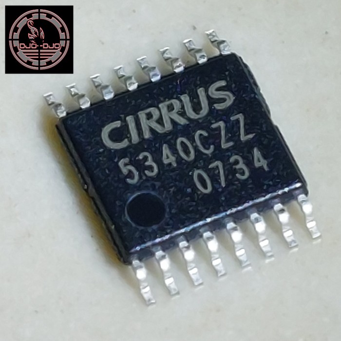 5340CZZ TSSop-16 SMD CS5340-CZZ CS 5340 CZZ Cirrus Logic IC AC DC Conv