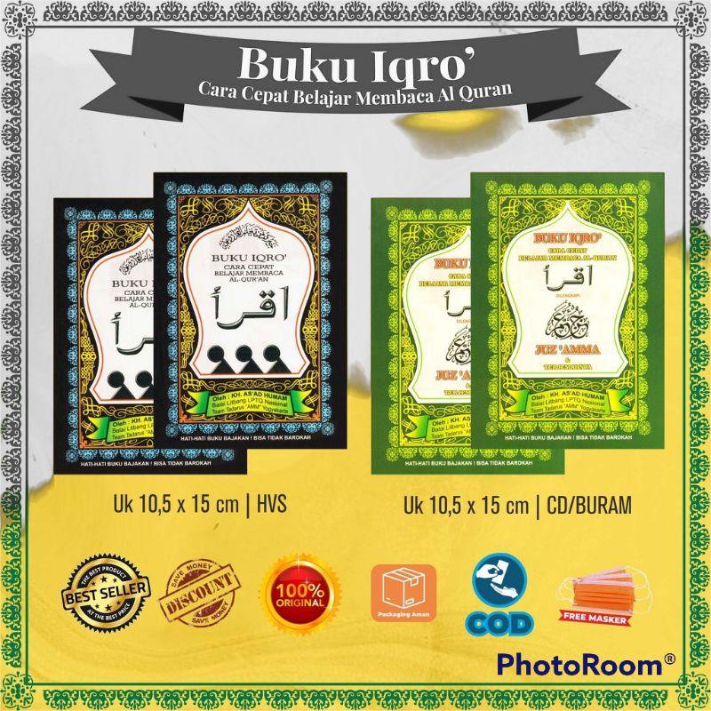 IQRO KECIL 1-6 BUKU IQRO BENDEL KECIL LENGKAP