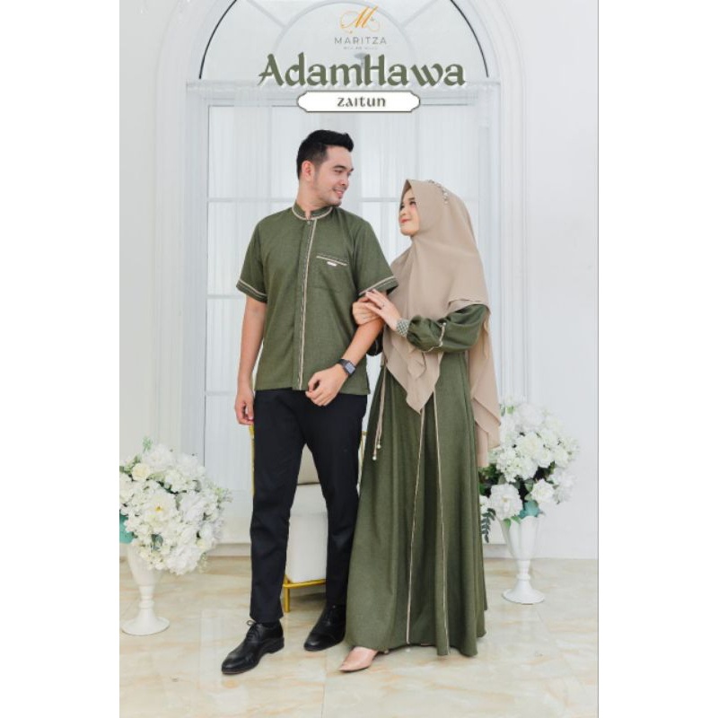 PO BAJU COUPLE ADAM HAWA SARIMBIT MURAH SARIMBIT TERBARU SARIMBIT IDUL FITRI