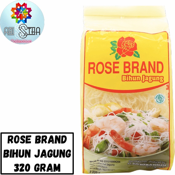 

Rose Brand Bihun Jagung Lempeng 320 Gram