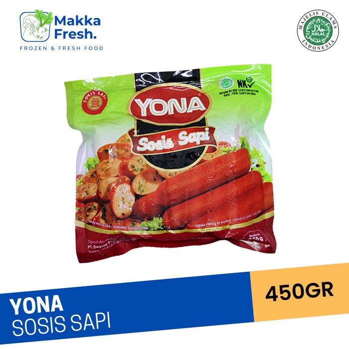 

yona sosis sapi 450gr