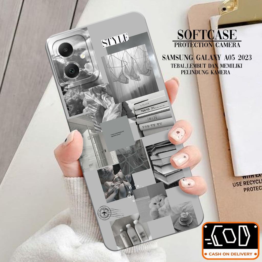 Trans Case Casing Hp Samsung A05 2023 Terbaru - Softcase Silikon Hp Samsung A05 2023 Terbaru