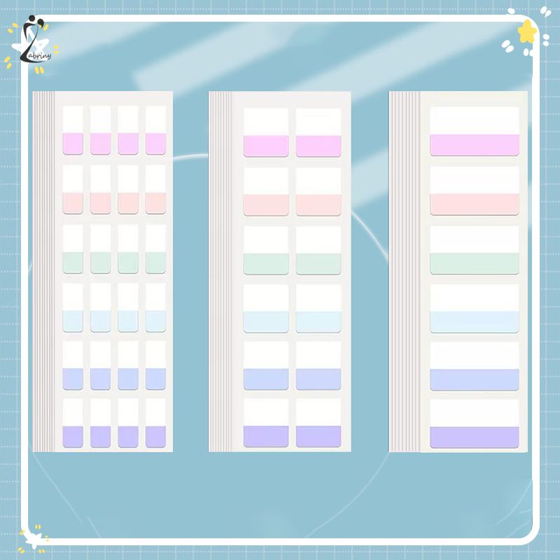 

Catatan kertas catatan tanda halaman 60-120-240 Lembar gaya Korea Z