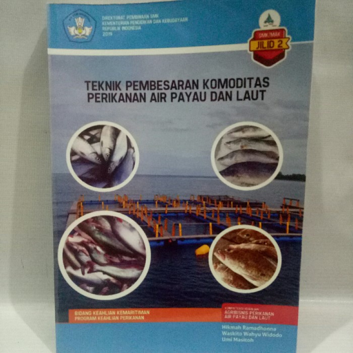 Terlaris ✨ - buku SMK Teknik pembesaran komoditas perikanan