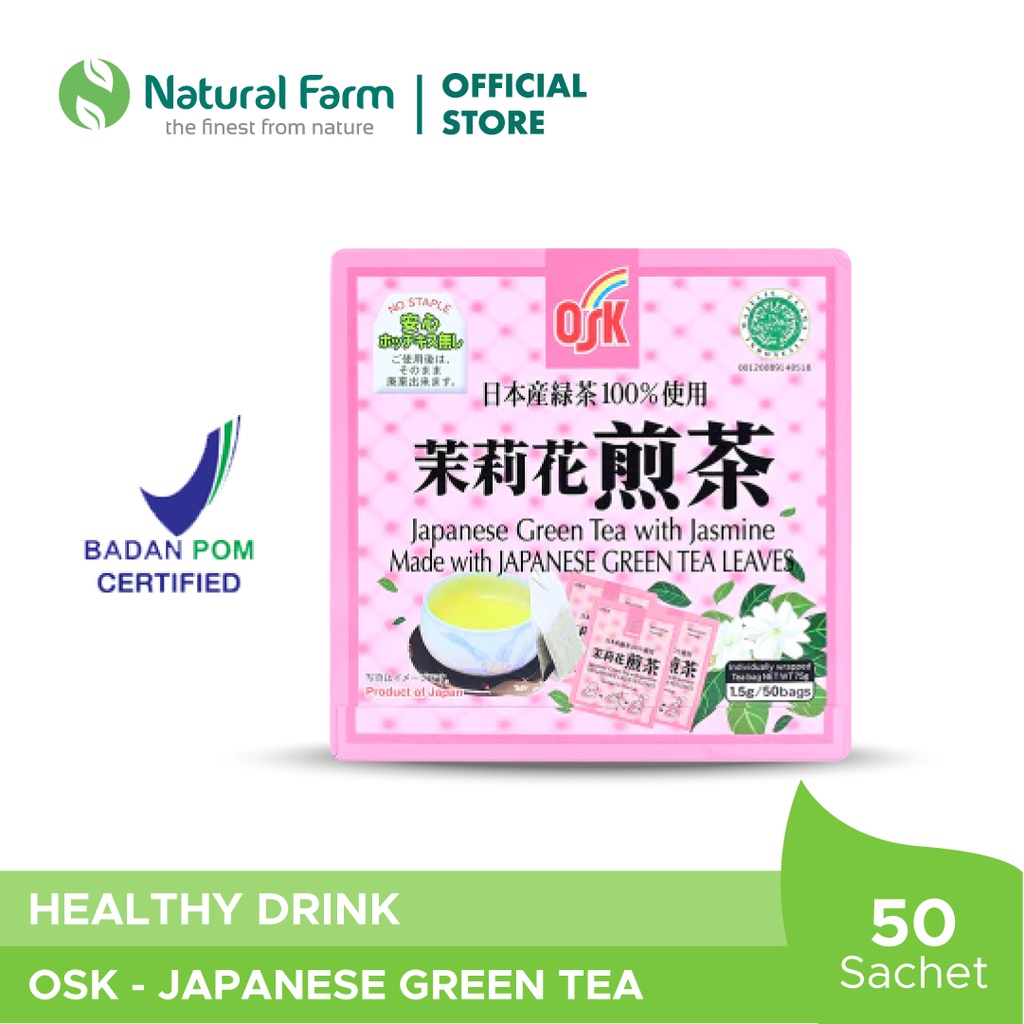 

Osk Japanese Green Tea Jasmine - 50 Sachet