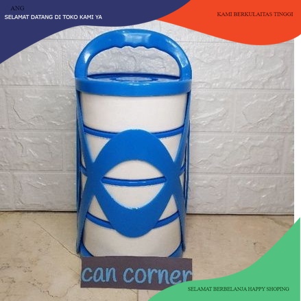 (ANG)Rantang Monthong Susun 4 / Rantang Susun / Rantang Plastik / Rantang Susun Piknik / Rantang Sus