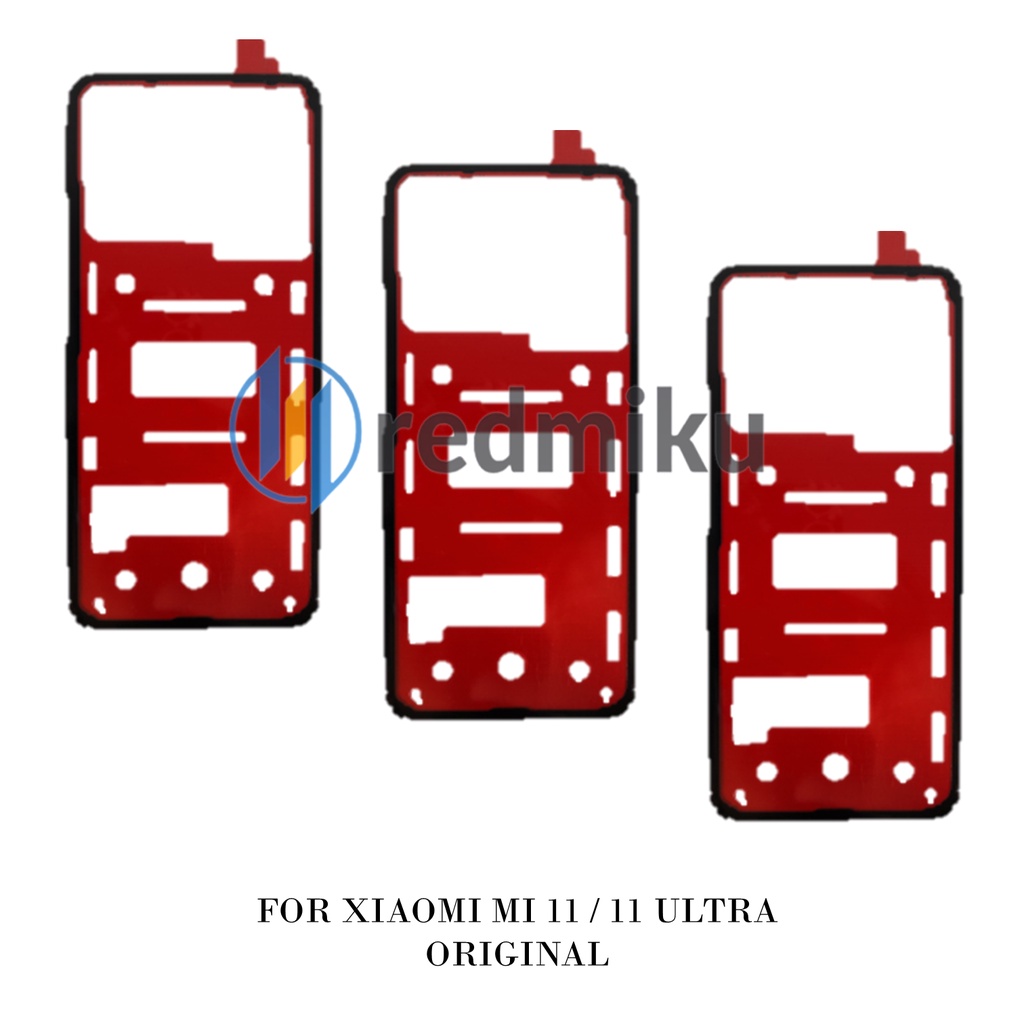LEM ADHESIVE STIKER PEREKAT BACKDOOR COVER CASING XIAOMI MI 11 ULTRA