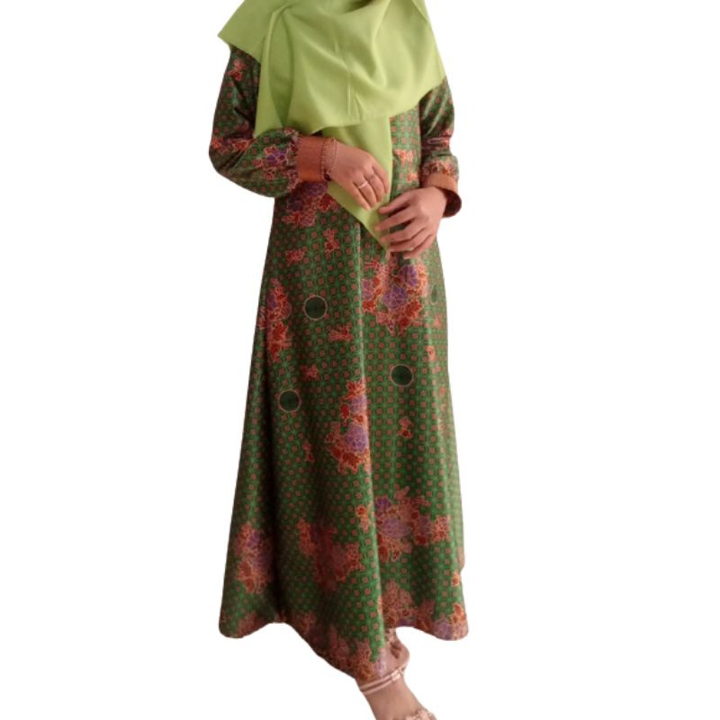 Gamis Batik Seragam Fatayat Muslimat NU