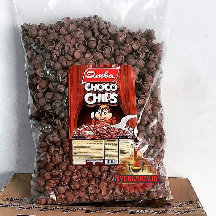 Cereal SIMBA Choco Chips Bag 250 gr - AGEN SNACK MURAH _ NYEBLAKIN.ID