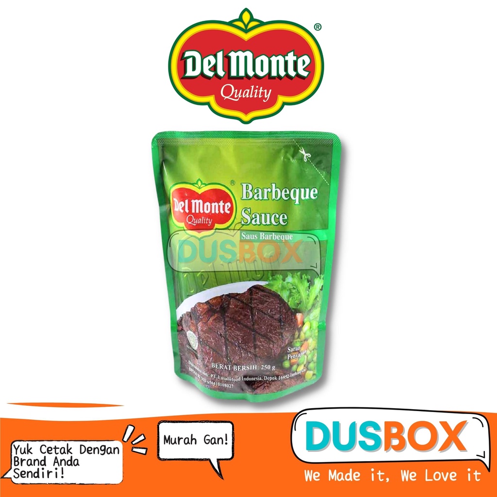 

Saus Barbeque Delmonte / Saus Delmonte Barbeque / Saus Barbeque Pouch / Saus Delmonte Barbeque 250g