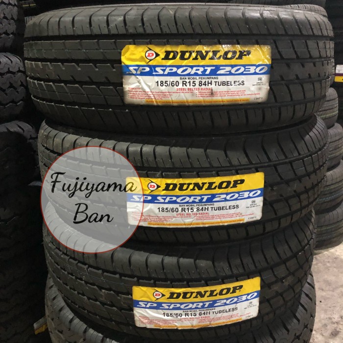 Ban Mobil Dunlop SP Sport 2030 185 60 R15 15 Toyota Yaris