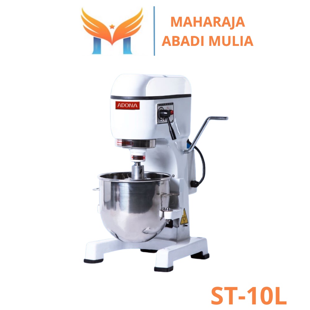Planetary Mixer 10 Liter Adona ST-10L Mixer Adonan Roti 10 Liter