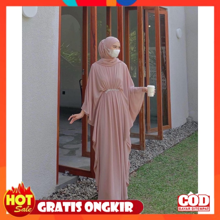 KAIN ADEM HALUS TEBAL / Aleena Kaftan gamis terbaru Tunik tunik wanita gamis remaja baju gamis wanit