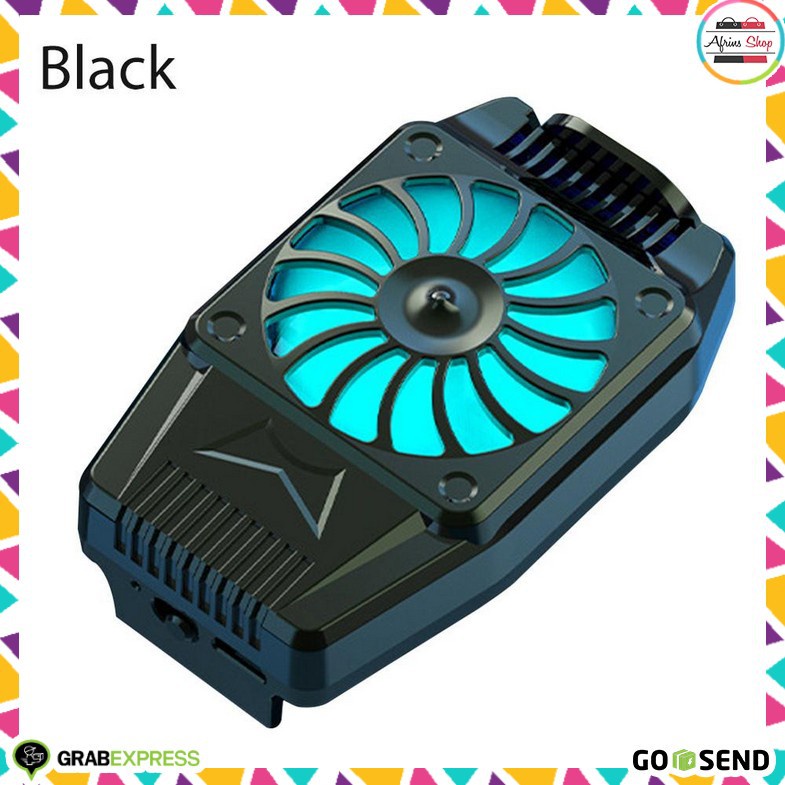 3A. Smartphone Cooling Fan Kipas Pendingin HP 5000RPM Gamepad Cooler
