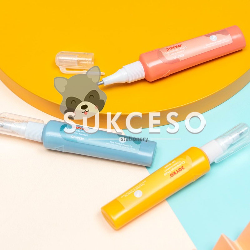

Joyko Tip Ex Cair Correction Fluid CF-P239 / Penghapus Cair