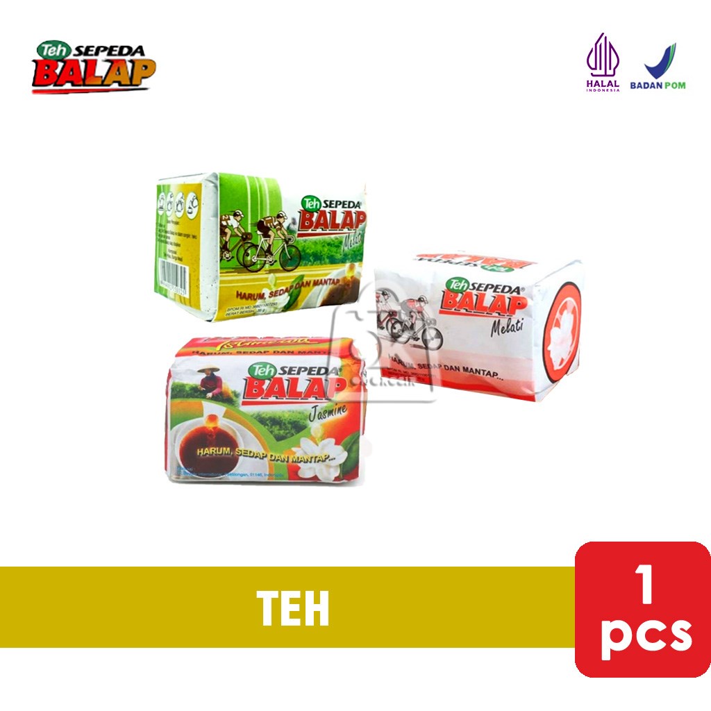 

Teh Sepeda Balap / Teh Melati / Prima / Ekonomis - 1 Pcs