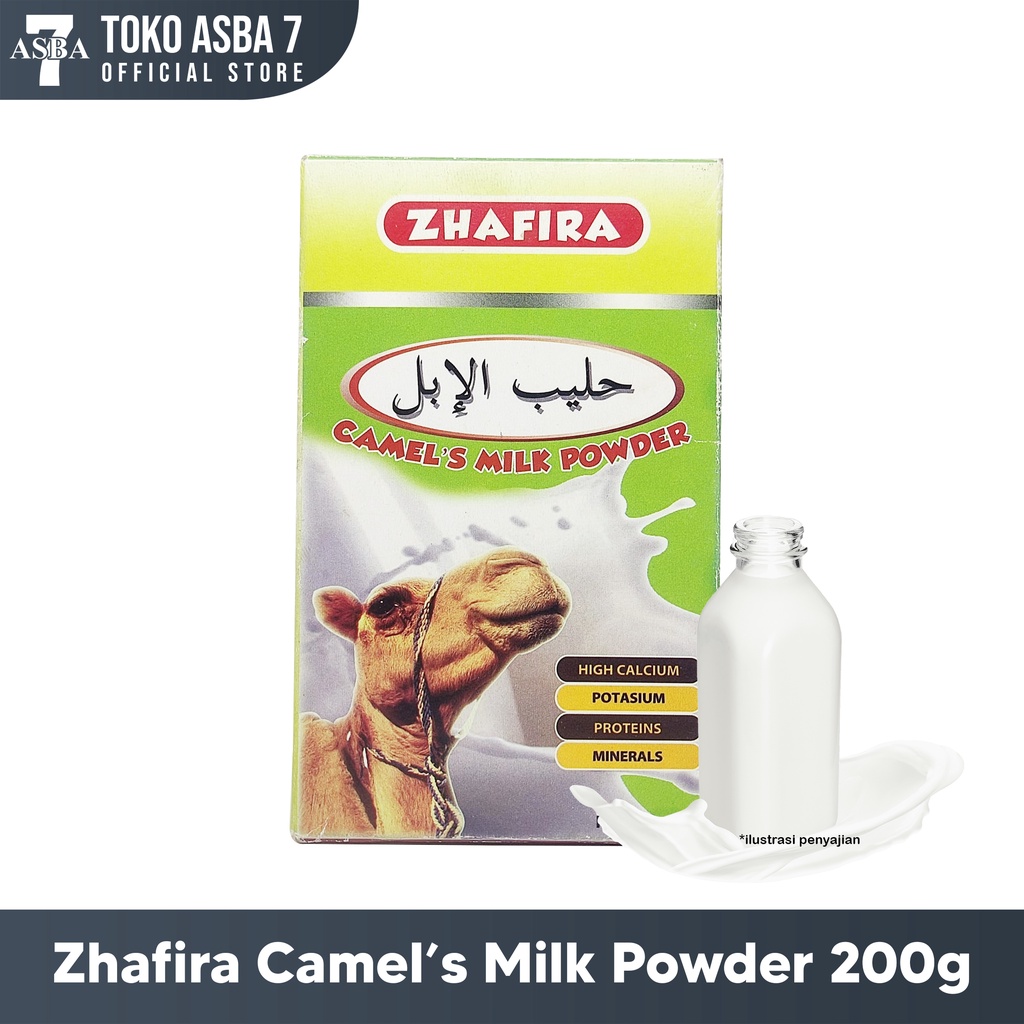 

ZHAFIRA CAMELS MILK POWDER 200G