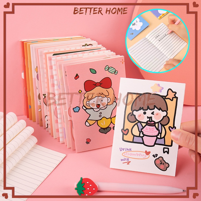 

Note Book Mini/ Motif Buku Catatan Kecil /Buku Tulis Mini Motif Kartun / Buku Tulis Kecil