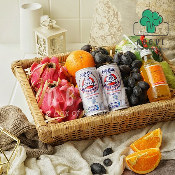 

[Big Sale] Parcel Buah Isoman / Isoman Hampers- Parcel ABOVE