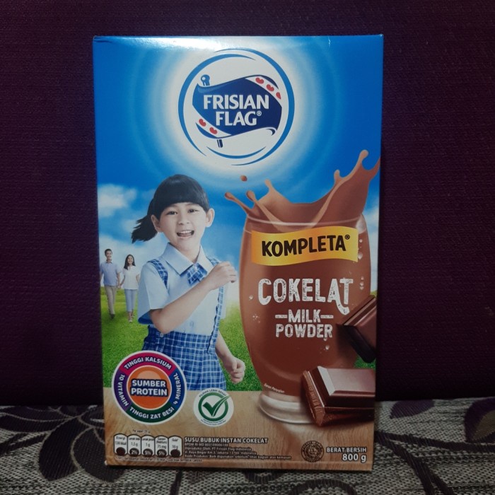 

[Big Sale] Frisian Flag Kompleta Vanila / Coklat 800gr 800 gr - Coklat, Baru