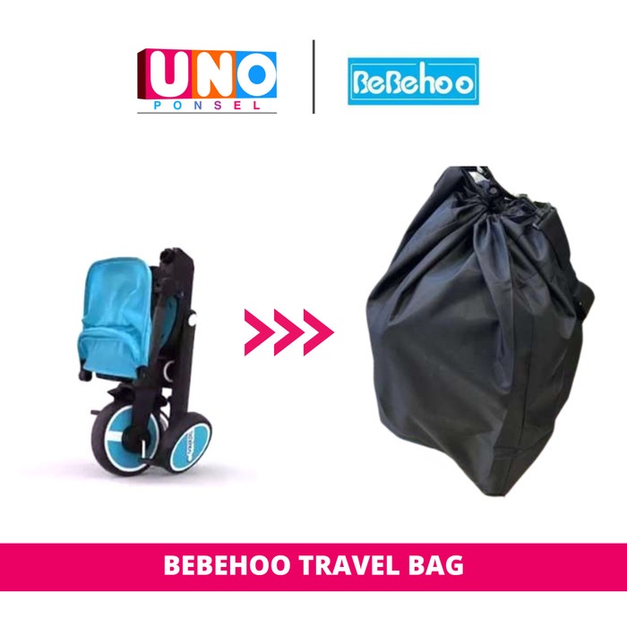 Tas Bebehoo Gen 2 Travel Bag Sarung Stroller / Sepeda Anak Bebehoo - Hitam